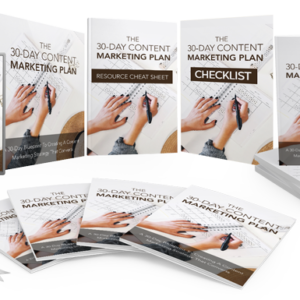 108 – The 30 Day Content Marketing Plan PLR